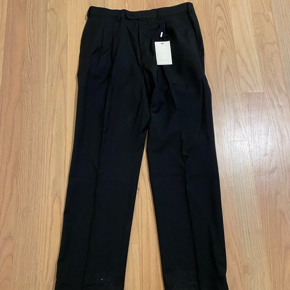 Suit supply pleated pants 42